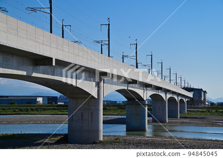 北陸新幹線手取川大橋 北陸新幹線手取川大橋 94845045