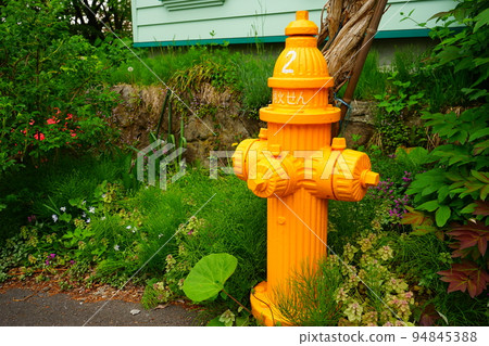 japan hokkaido hakodate yellow fire hydrant 94845388