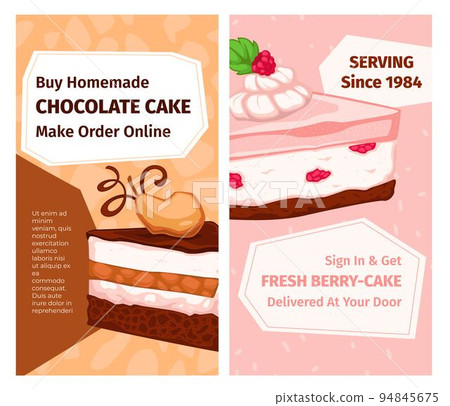 Buy homemade chocolate cake, order online banner Buy homemade chocolate cake, order online banner 94845675