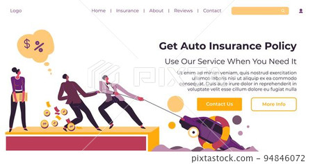 Get auto insurance policy, use our service website 94846072