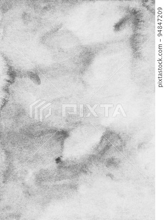 Watercolor light gray background texture. Grey stains on paper overlay. Watercolor light gray background texture. Grey stains on paper overlay. 94847209