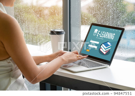 E-learning website with modish sofware for student to study on the internet E-learning website with modish sofware for student to study on the internet 94847551