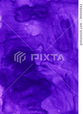 Watercolor elegant deep violet background texture, hand painted. Vintage watercolour liquid purple Watercolor elegant deep violet background texture, hand painted. Vintage watercolour liquid purple 94849842