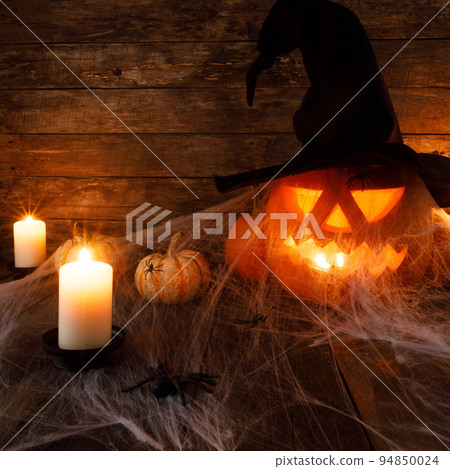 Festive mystical halloween pumpkins Festive mystical halloween pumpkins 94850024