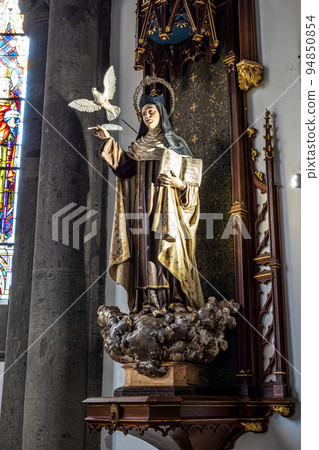 Interior of San Juan Bautista Church at Arucas, Gran Canaria Island, Canary Islands, Spain 94850854