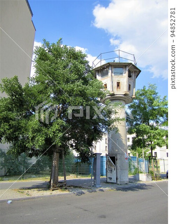 Watchtower on the border between East and West Berlin Watchtower on the border between East and West Berlin 94852781