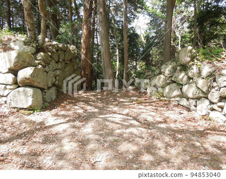 Omi Province "Kannonji Castle" Kuruwa and Ishigaki / View Omi Province "Kannonji Castle" Kuruwa and Ishigaki / View 94853040