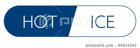 Hot and iced simple icons Hot and iced simple icons 94854392