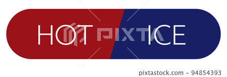 Hot and iced simple icons Hot and iced simple icons 94854393