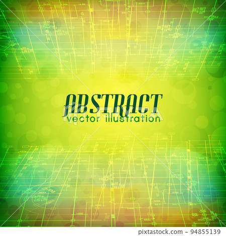 Bright Futuristic Abstract Template Bright Futuristic Abstract Template 94855139