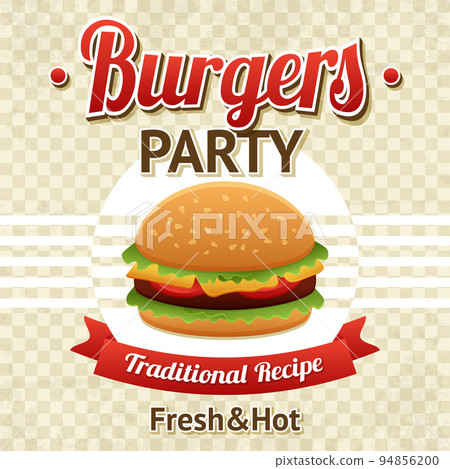 Burger Party Poster 94856200