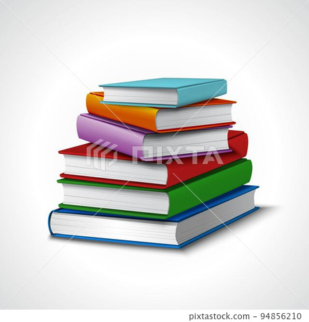 Books Stack Realistic Books Stack Realistic 94856210