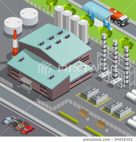 Oil Isometric Composition 94856302