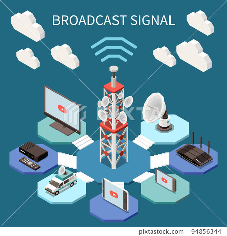 Broadcasting Isometric Composition Broadcasting Isometric Composition 94856344