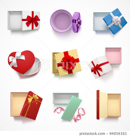 Versatile Gift Boxes Set - Stock Illustration [94856381] - PIXTA