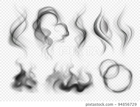 Steam Smoke Transparent Set 94856729