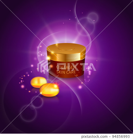 Collagen Serum Tube Poster Collagen Serum Tube Poster 94856993