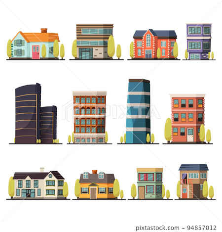 Living Buildings Orthogonal Set Living Buildings Orthogonal Set 94857012