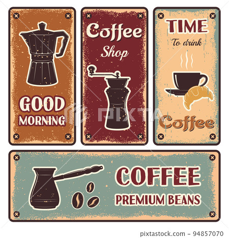 Coffee Banner Set Coffee Banner Set 94857070