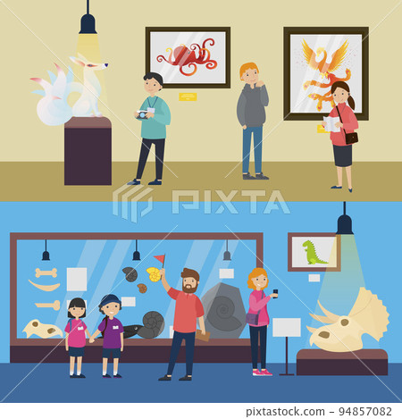 Cultural Recreation Horizontal Banners Cultural Recreation Horizontal Banners 94857082