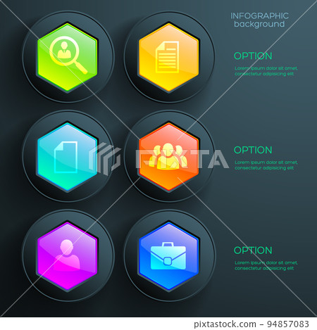 Business Abstract Infographics 94857083