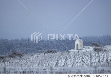 Calvary near Hnanice, Znojmo region, Southern Moravia, Czech Republic 94857341