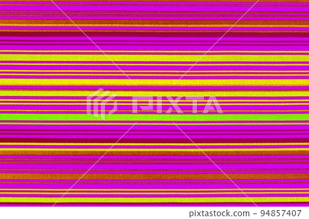 Background texture of fabric in a color longitudinal strip 94857407
