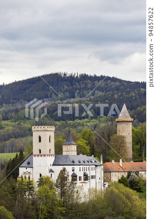 Rozmberk nad Vltavou castle in Southern Bohemia, Czech Republic Rozmberk nad Vltavou castle in Southern Bohemia, Czech Republic 94857622