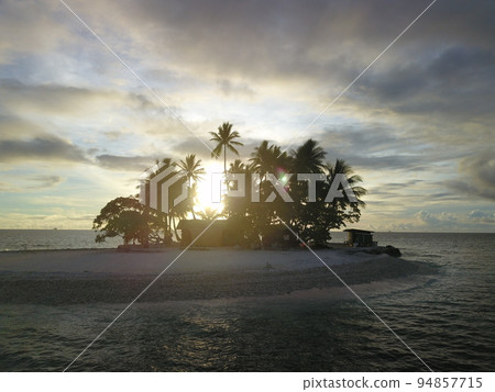 Uninhabited island JEEP island in Chuuk, Micronesia. Here is the world's greatest wreck diving destination. Uninhabited island JEEP island in Chuuk, Micronesia. Here is the world's greatest wreck diving destination. 94857715