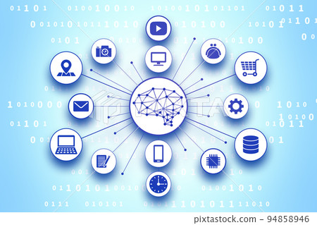 受人工智能啟發的平面設計 受人工智能啟發的平面設計 94858946