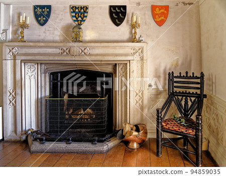 Inside Castle of St Michael Mount - Cornwall, England 94859035