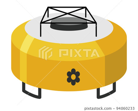 Camping stove cartoon icon. Cartoon gas camp burner, portable indoor cooker, outdoor furnace for picnic cooking on heat flame propane hob butane fire travel Camping stove cartoon icon. Cartoon gas camp burner, portable indoor cooker, outdoor furnace for picnic cooking on heat flame propane hob butane fire travel 94860233