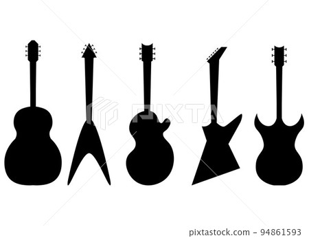 guitar vector design illustration isolated on white background 94861593