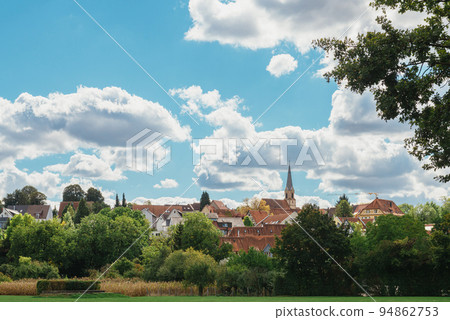 Freiberg am Neckar On the Sunset. Small European town in Baden Wurttemberg, Germany, Europe. Nekar river, southwestern Germany Freiberg am Neckar On the Sunset. Small European town in Baden Wurttemberg, Germany, Europe. Nekar river, southwestern Germany 94862753