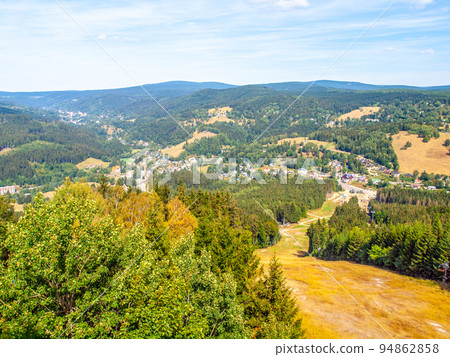 Jizera Mountains summer panorama 94862858