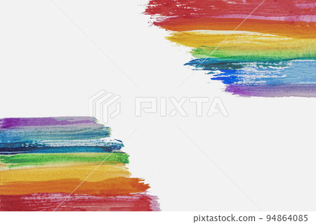 Dripping, flowing stains, strokes and traces. Abstract background Dripping, flowing stains, strokes and traces. Abstract background 94864085