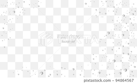 Water drops background material 94864567