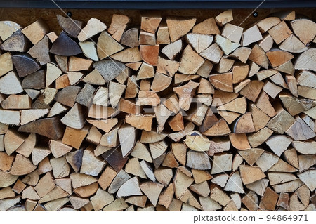 Log Pile Closeup Log Pile Closeup 94864971