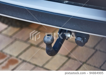 Towbar on a car Towbar on a car 94864995