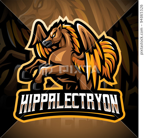 Hippalectryon esport mascot logo design Hippalectryon esport mascot logo design 94865326