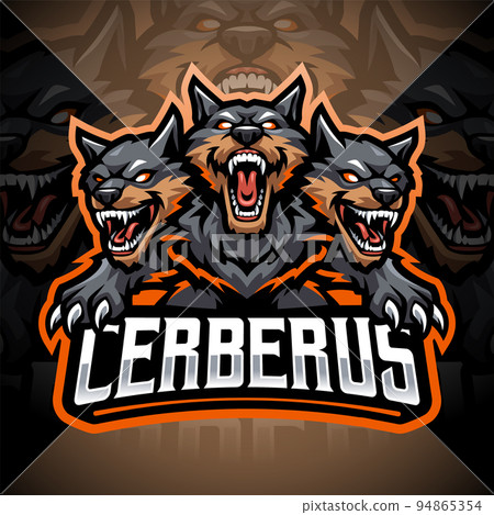 Cerberus esport mascot logo design 94865354
