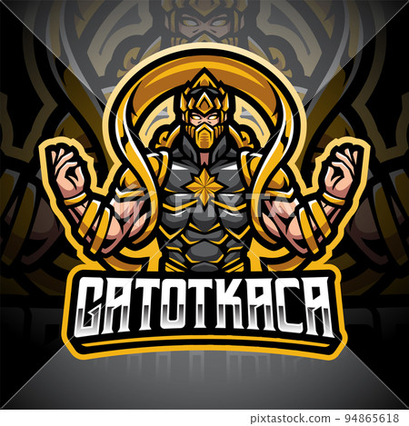 Gatotkaca esport mascot logo design Gatotkaca esport mascot logo design 94865618