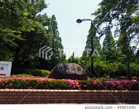 初夏橫山公園的石牌 初夏橫山公園的石牌 94865840