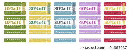 colorful discount coupons colorful discount coupons 94865987
