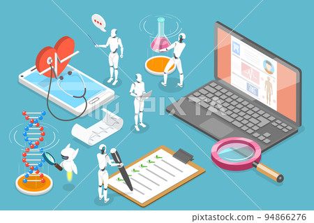 3D Isometric Flat Vector Conceptual... - Stock Illustration [94866276 ...