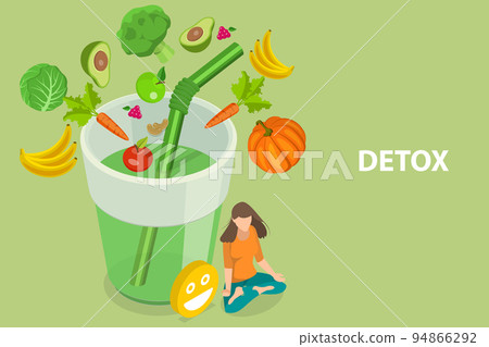 3D Isometric Flat Vector Conceptual Illustration of Full Body Detox 3D Isometric Flat Vector Conceptual Illustration of Full Body Detox 94866292