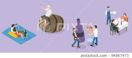 3D Isometric Flat Vector Conceptual... - Stock Illustration [94867473 ...