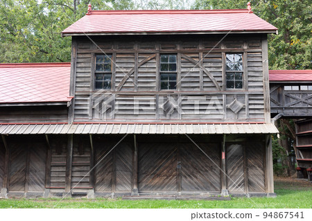 Very old and beautiful building of Hokkaido University in Sapporo, Hokkaido, Japan 94867541