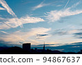 City and sky (film photography) 94867637
