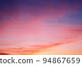 Sunset sky (film photo) 94867659